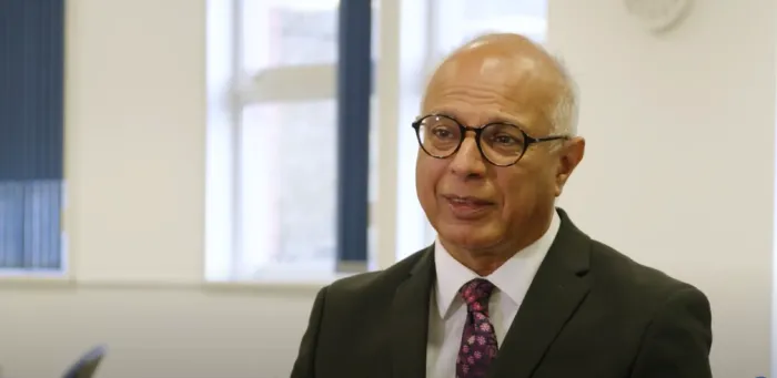 Photo of Professor Kamlesh Khunti featured in NIHR film on 'collaborating to make a difference'